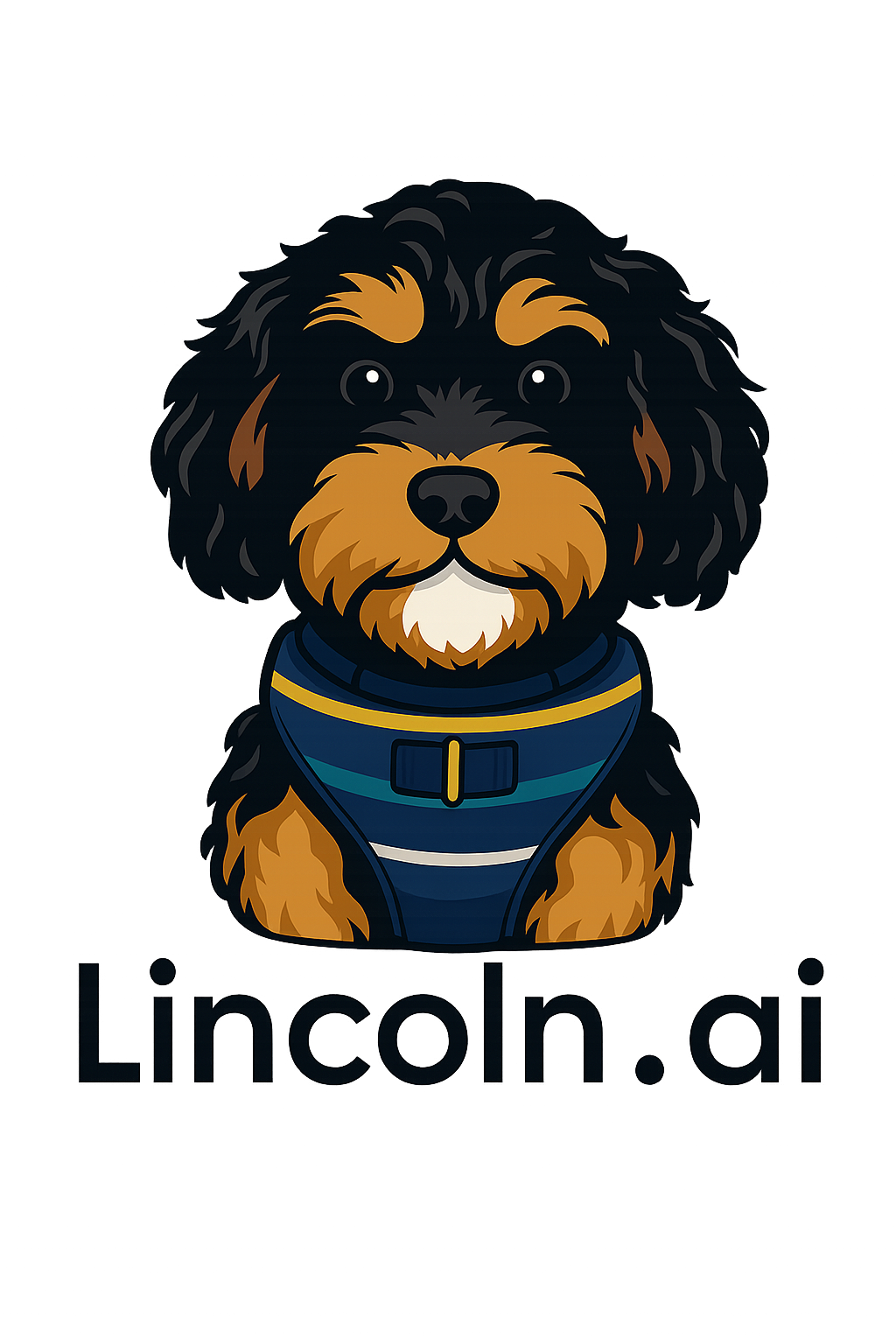 Lincoln dog logo